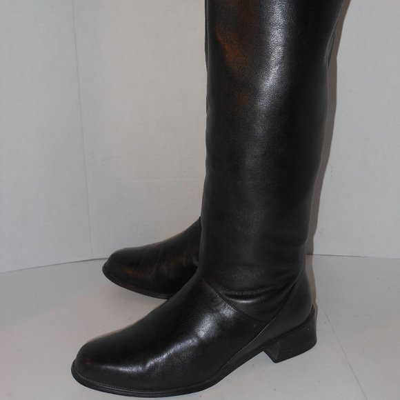 BAKERS BLACK LEATHER BOOTS SIZE 8 MEDIUM - Picture 5 of 5